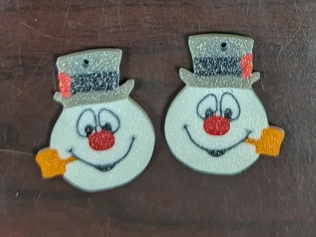 Frosty The Snowman Earrings