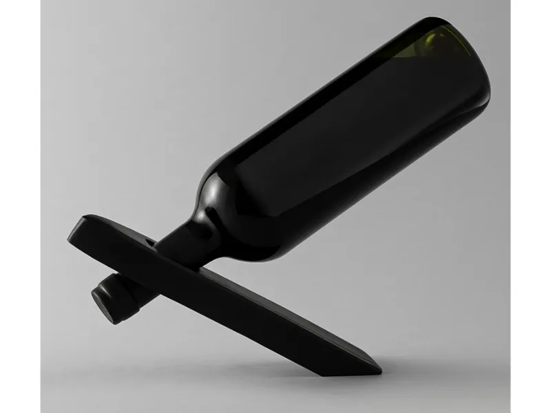 Stylish floating wine  bottles  holder 