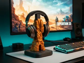 Modular HeadSet & Phone Stand – Expedition 33