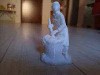 Figurine de crèche — vendangeur au moût de raisin — photo 2
