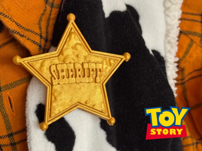 Woody's Sheriff Badge - Toy Story