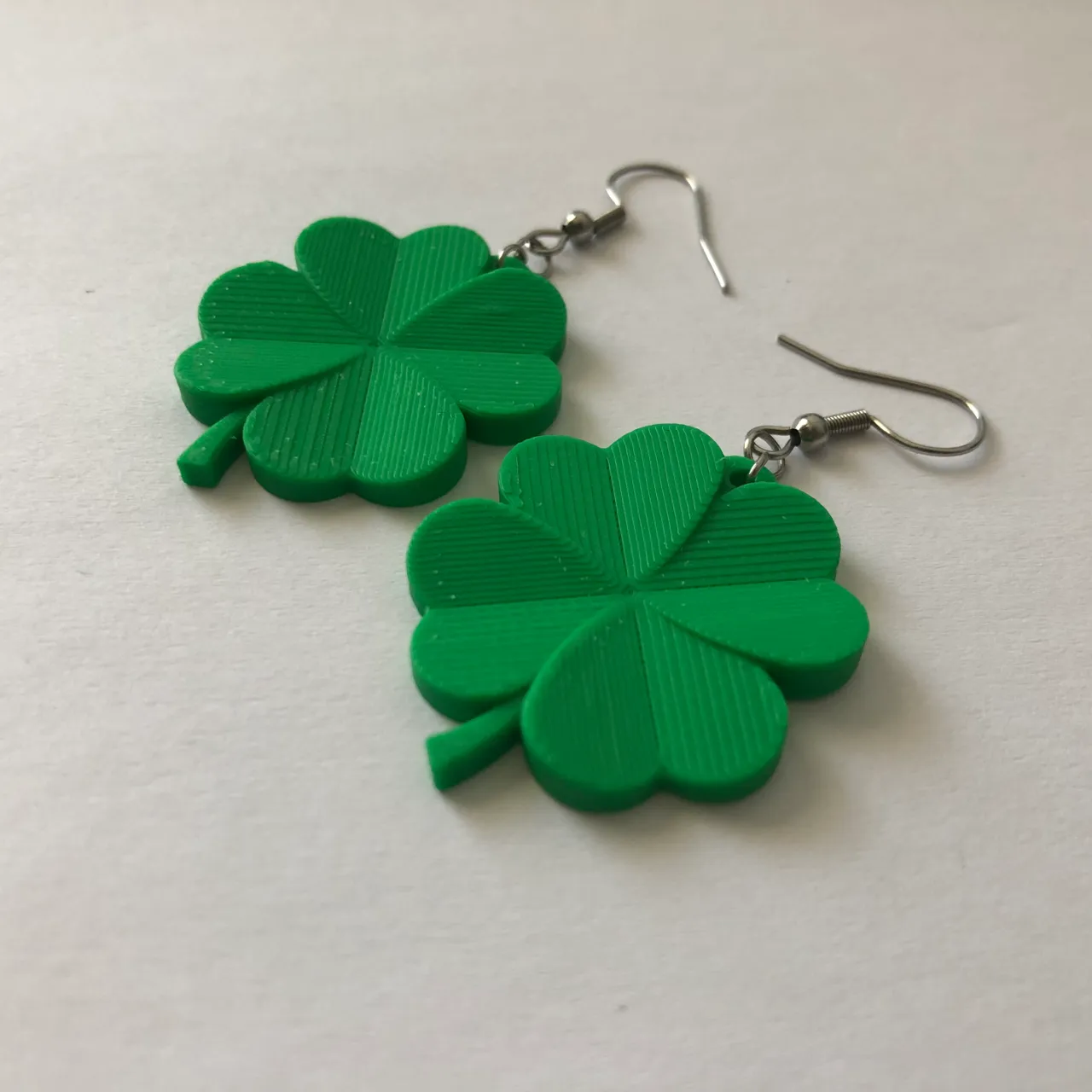 Clover earrings #2, no AMS 0.4 mm nozzle view 2