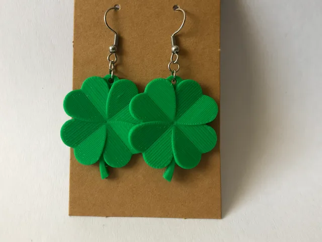 Clover earrings #2, no AMS 0.4 mm nozzle