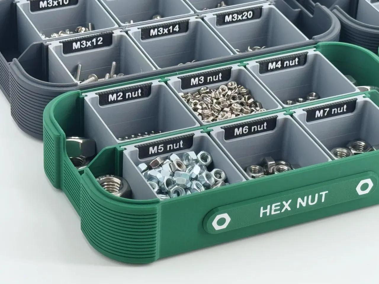 Parts Storage Stackable Box / Custom Nameplate view 4