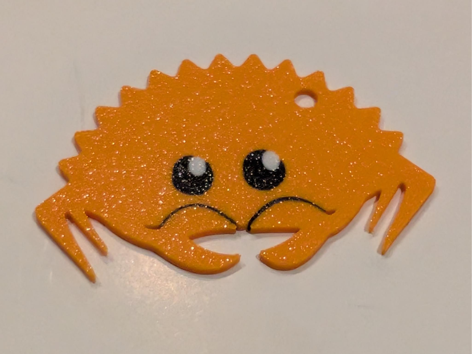 Ferris (Rust mascot) keychain