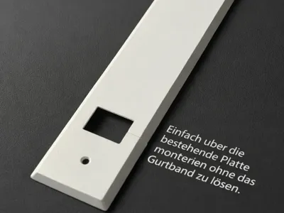 Cover Plate for Recessed Belt Winder (160mm)