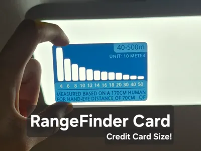RangeFinder Card (40~500m)