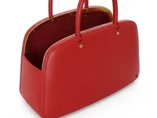 bolsa vermelha prada