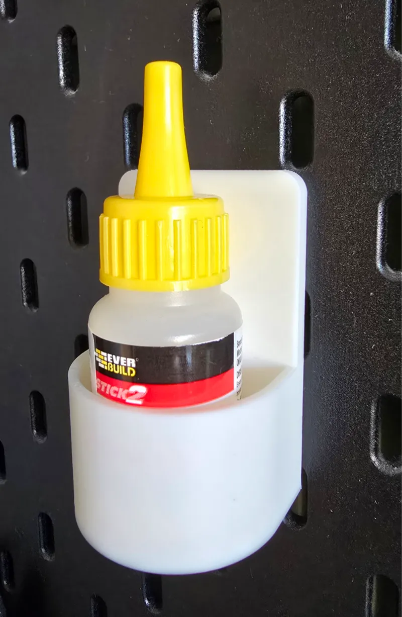 Skadis Glue Holder - Wide Version