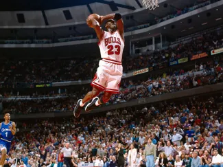 Michael Jordan dunk in the semifinals 1995 vsMagic