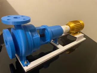 Pump Motor Model 1 - Centrifugal End Suction