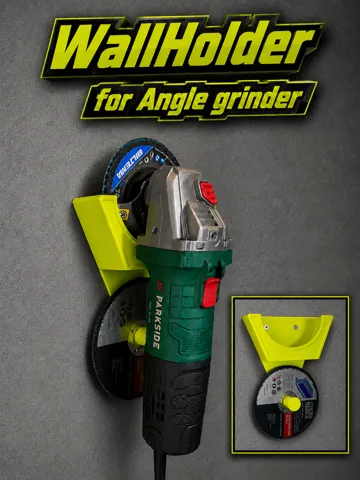 Soporte: WallHolder For angle grinder — vista de referencia 2