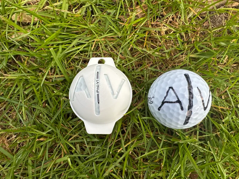 Custom Golfball marker