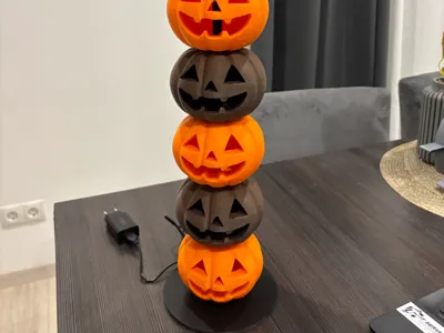 Halloween Pumpkin Tower 