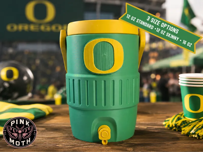 Oregon Ducks Koozie - Snap in Logo