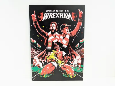 Welcome to Wrexham Poster - HueForge