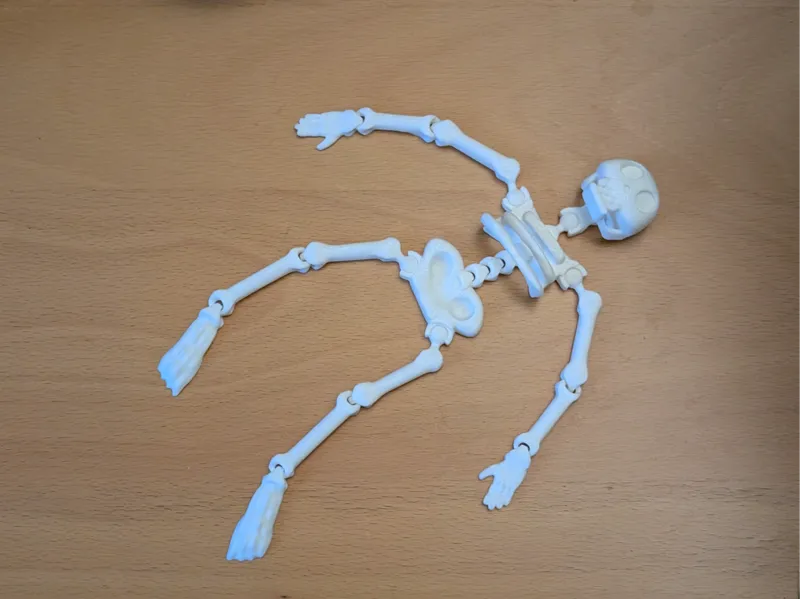 Articulated skeleton with pop-in joints