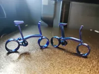 Porte-clés vélo Brompton déplié — photo 2