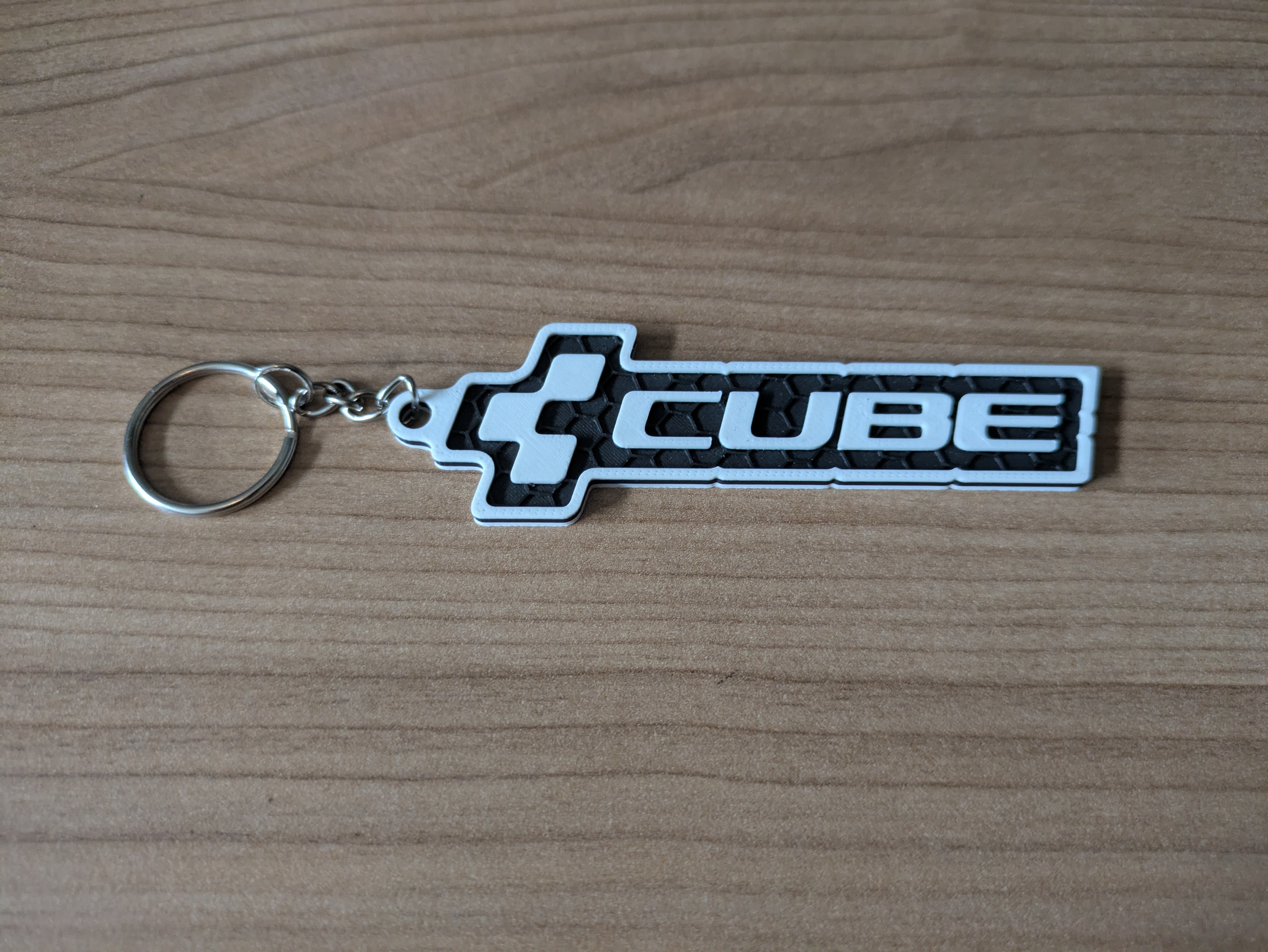 Miniatura 2 do modelo 3D Cube keychain - 3 patterns 