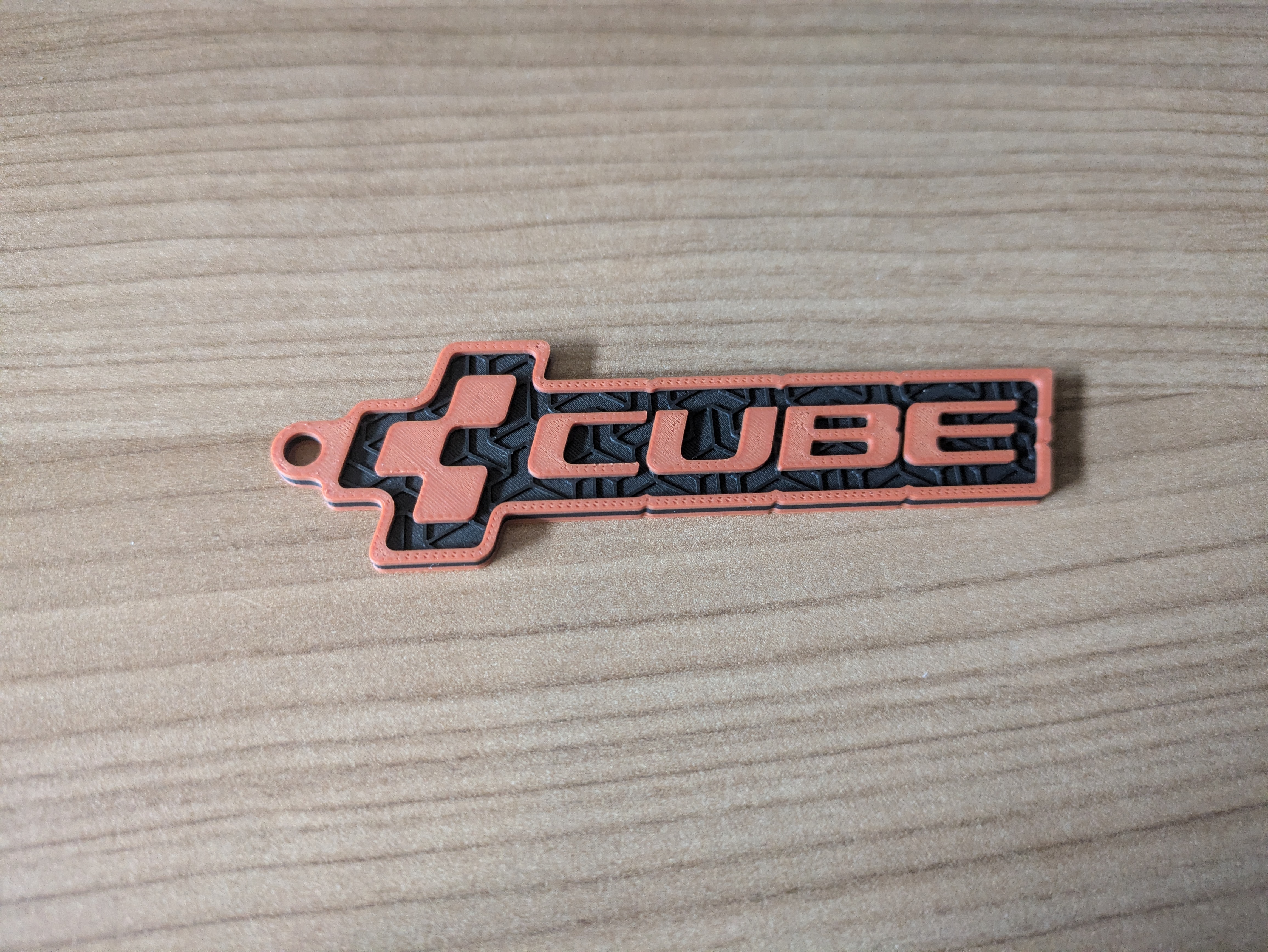 Miniatura 3 do modelo 3D Cube keychain - 3 patterns 