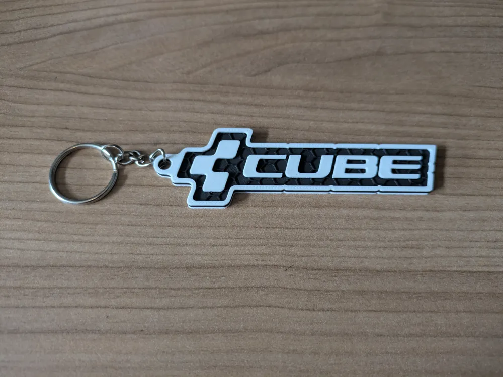 Cube keychain - 3 patterns - Free 3D Print Model - MakerWorld