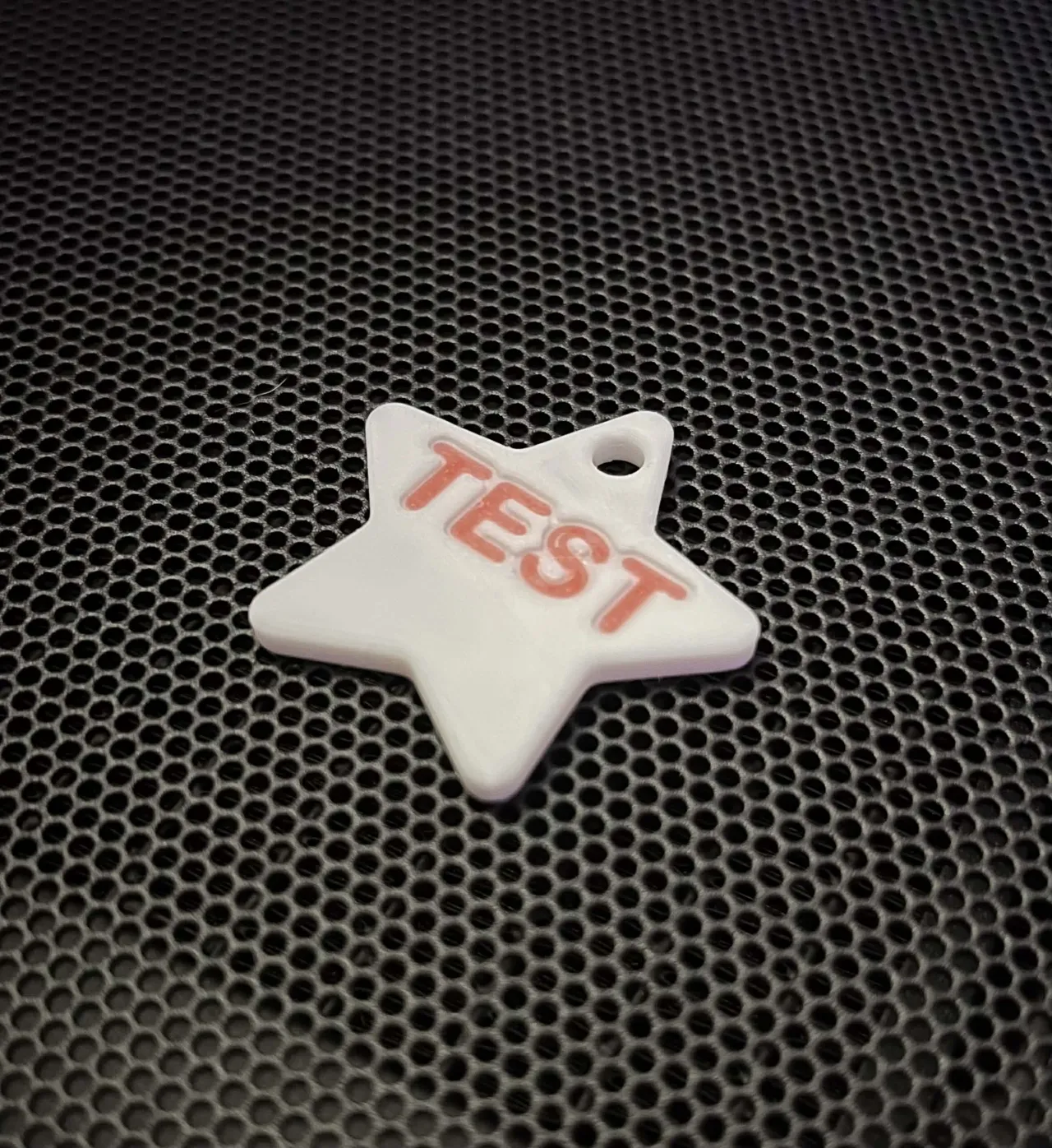 Earring or Star keychain view 2