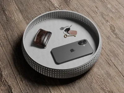 Modern Phone Tray (A1 mini Compatible)