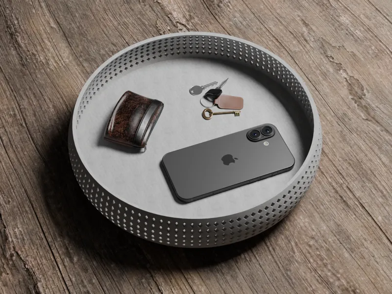 Modern Phone Tray (A1 mini Compatible)
