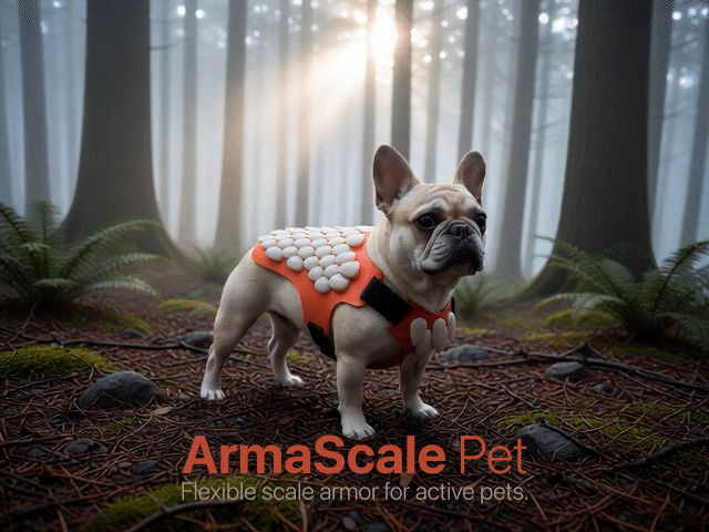 ArmaScale Pet - TPU scale armor