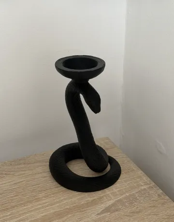 Accesorio de iluminación decorativa: Gothic Candle Holder –Dark Decorative Candle Stand — vista de referencia 2