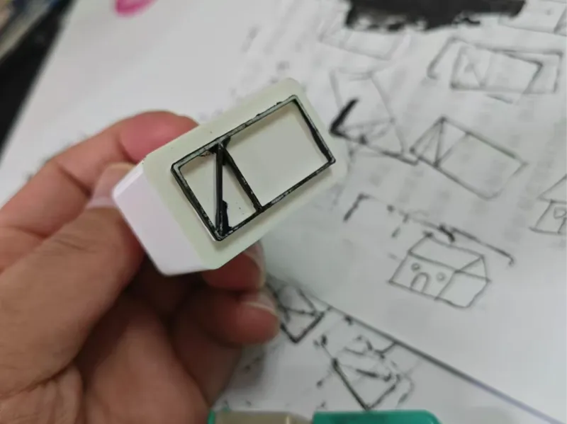 小学积分格模具