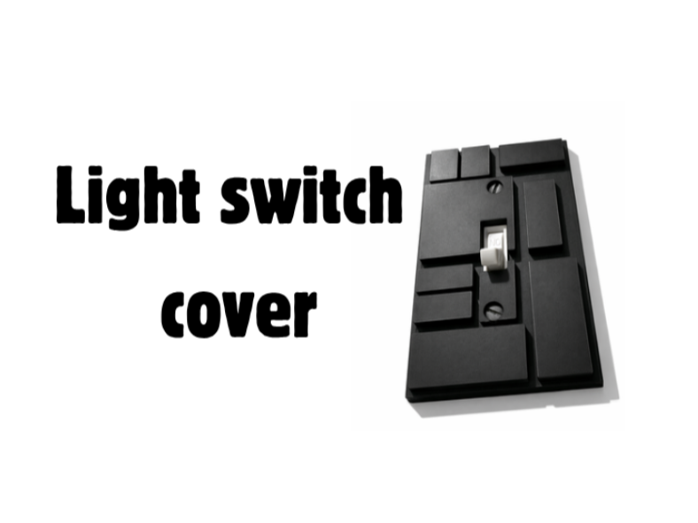 MODERN LIGHT SWITCH COVER
