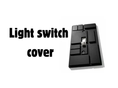 MODERN LIGHT SWITCH COVER