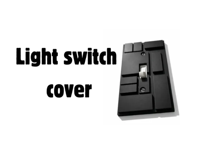 MODERN LIGHT SWITCH COVER