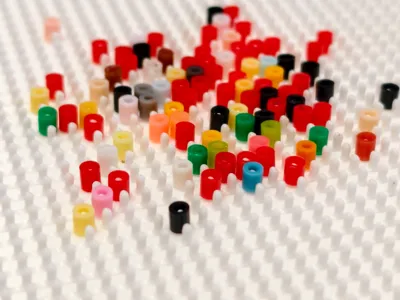 New Structure Perler Bead Board 52 Pegs, No Stringing, Unbreakable Pegs