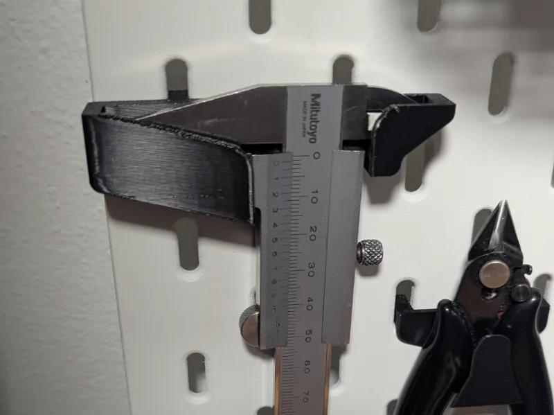 Skadis Lochwand Messschieber Halter