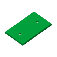 Plaque de jonction 50x30x3 mm (vis M3.5) — photo 3