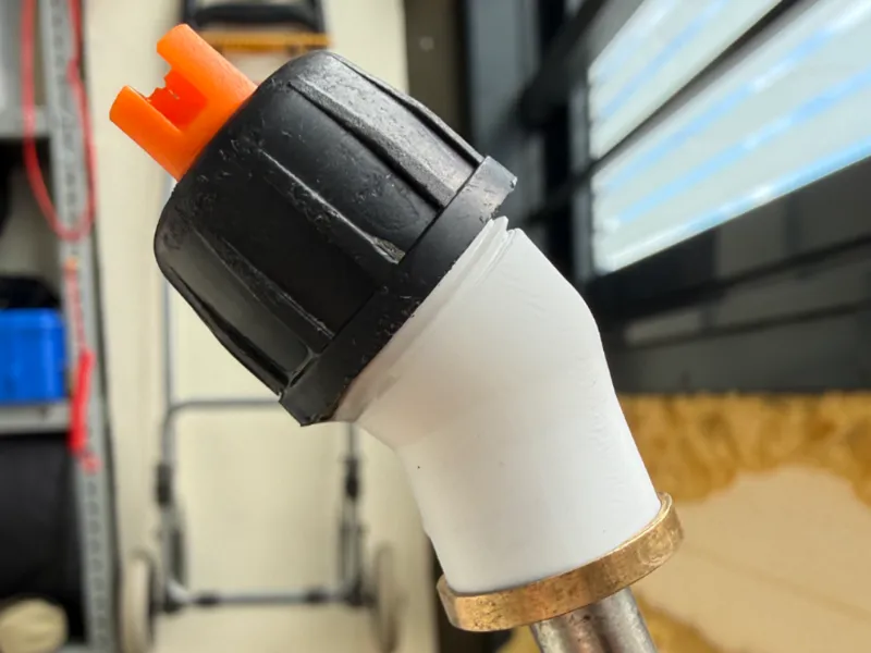 Parametric angle Thread & Hose Adapter