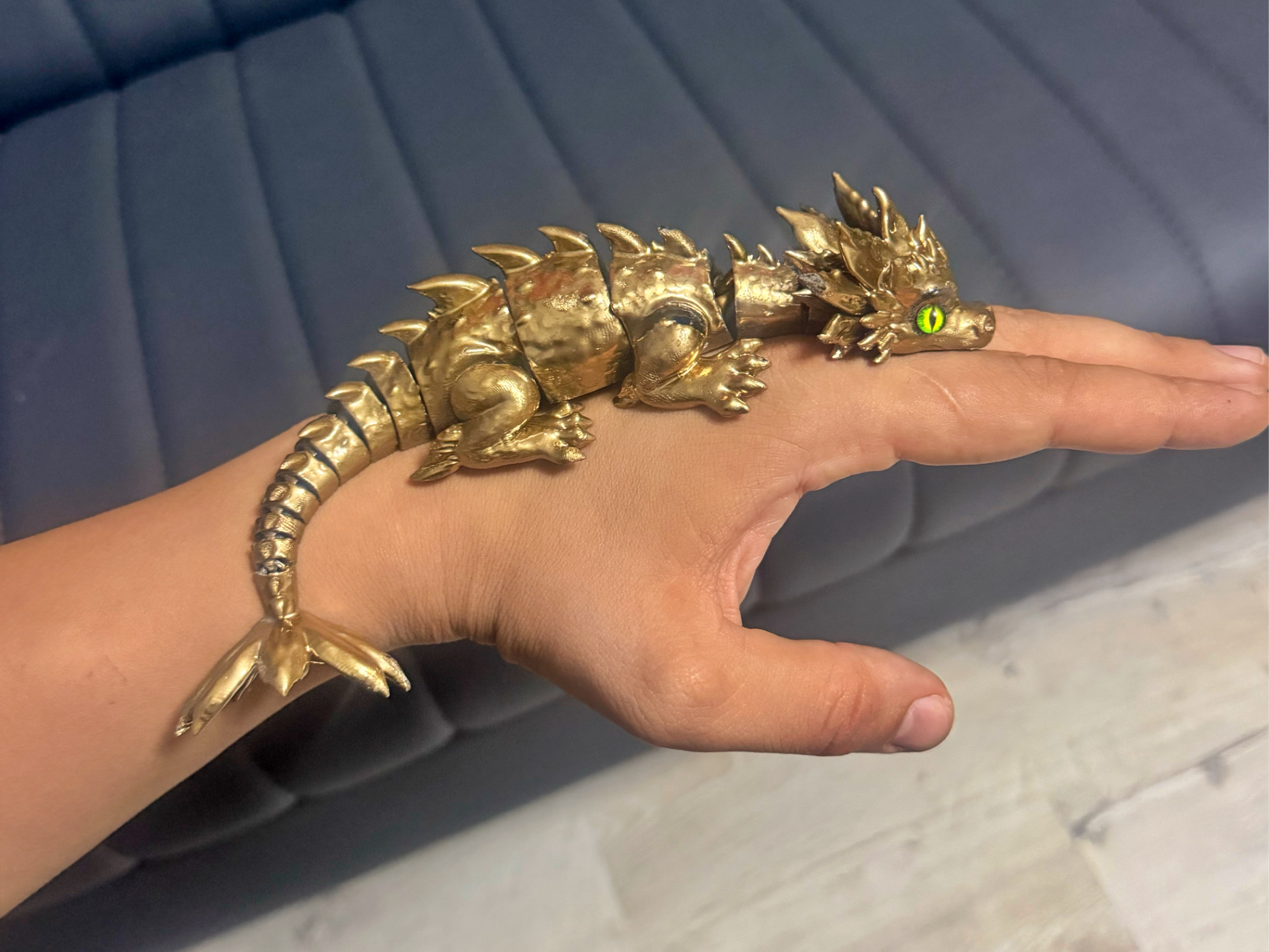Articulated Flexi Dragon - 1