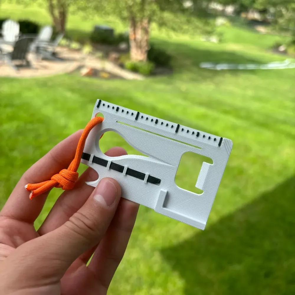 THE ULTIMATE 9 in 1 Credit Card Sized Multi Tool by Caden’s Creations ...