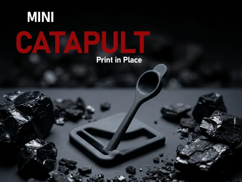 Catapulta mini Print in Place