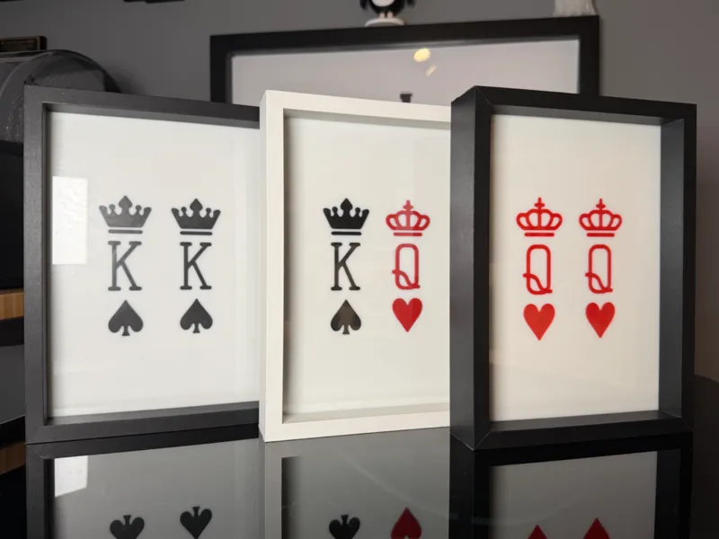 King & Queen cards