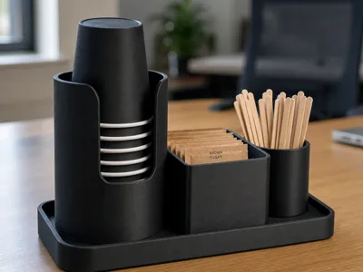 Parametric Coffee Station Organizer