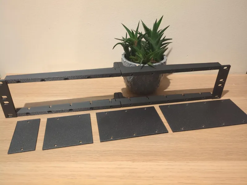 Blank Plates for DAP MP-1 Master Panel 19" Rack