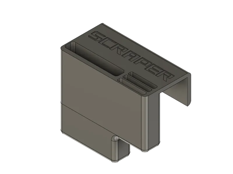 Holder for "Optimized Bed Scraper XL" - 21mm Rails