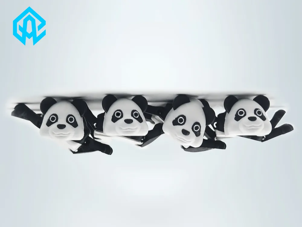 Articulated Panda – Cute Flexi 3D Printed Toy - Free 3D Print Model ...