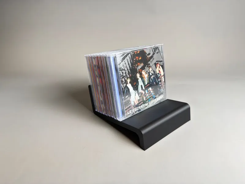 CD Storage Stand for 13 Jewel Cases