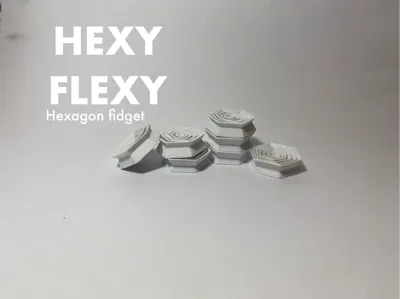 Hexy Flexy -Hexagon shaped fidget toy-