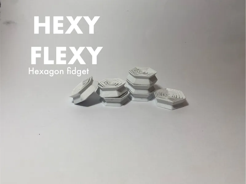 Hexy Flexy -Hexagon shaped fidget toy-