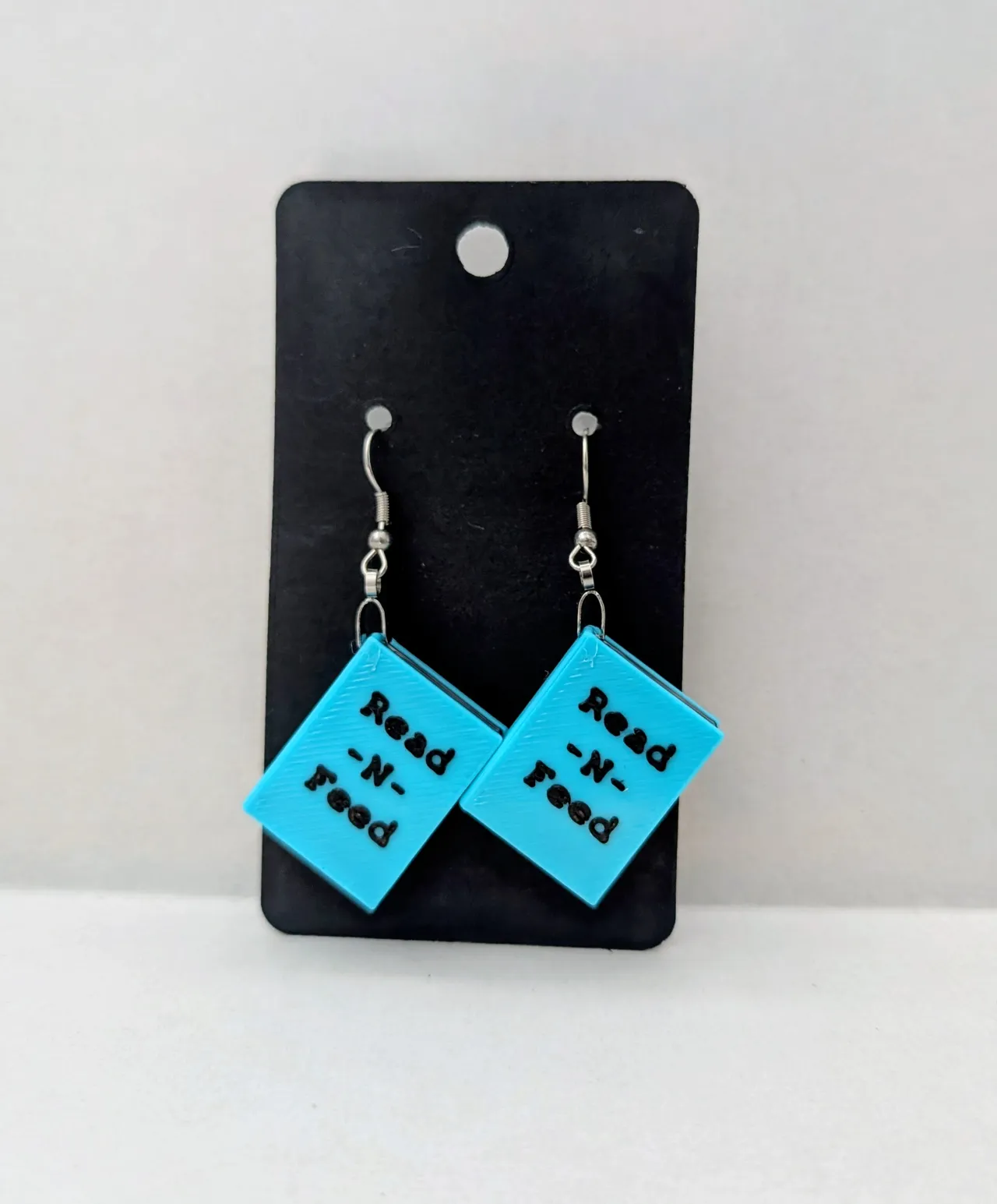 Customizable Simple Book Earrings view 2